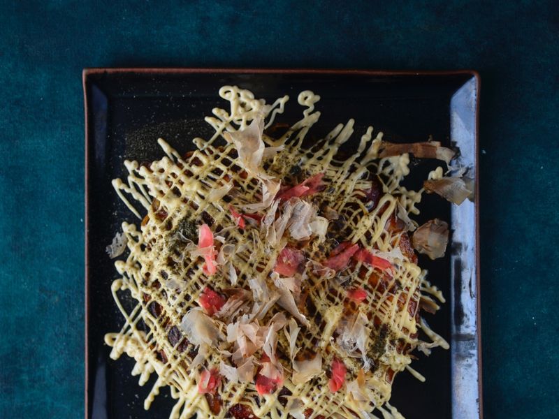Okonomiyaki en Harakiri de Una