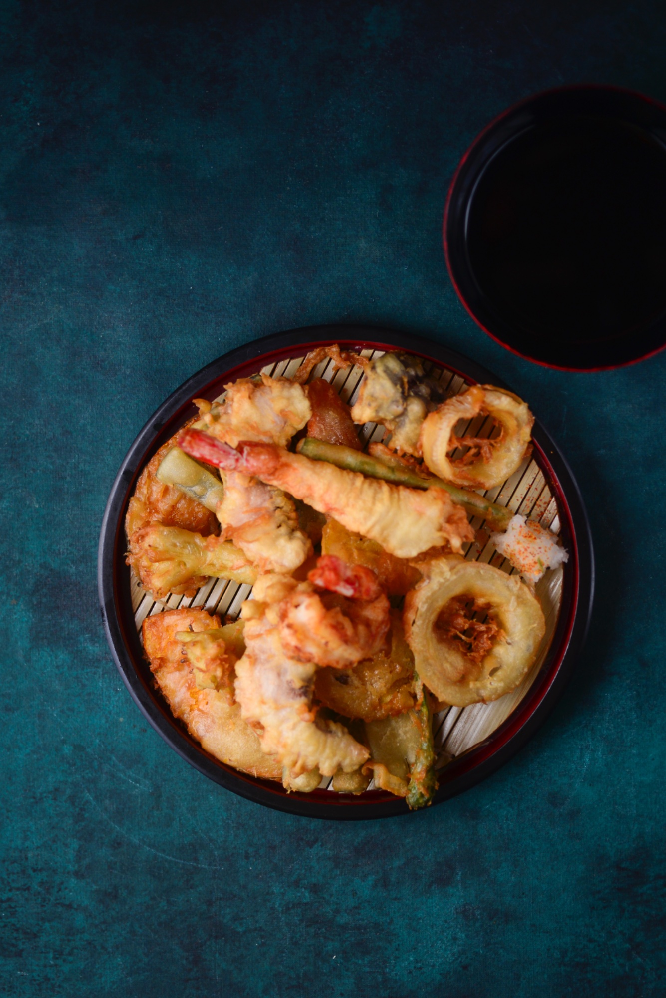 Tempura mixta con tentsuyu en Harakiri de Una